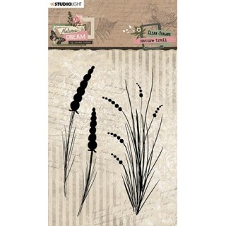 (HE-ND-STAMP525)Studio light Clear stamp Nature trail Natures dream nr.525