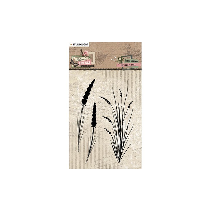 (HE-ND-STAMP525)Studio light Clear stamp Nature trail Natures dream nr.525