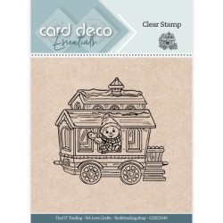 (CDECS149)Card Deco Essential - Clear Stamp - Train Wagon