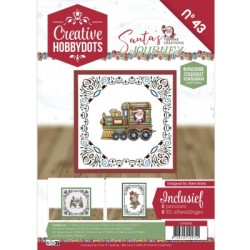 (CH10043)Creative Hobbydots 43 - Yvonne Creations - Santa's Journey