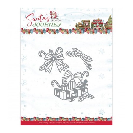 (YCD10333)Dies - Yvonne Creations Santa's Journey - Santa's Presents