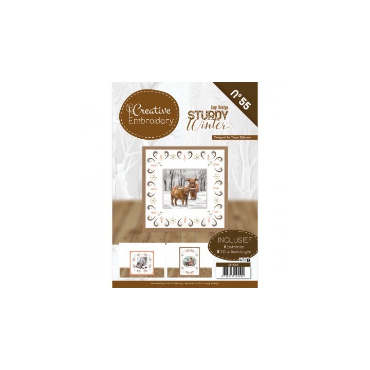 (CB10055)Creative Embroidery 55 - Amy Design - Sturdy Winter