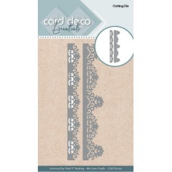 (CDECD0137)Card Deco Essentials Cutting Die - Flower Border