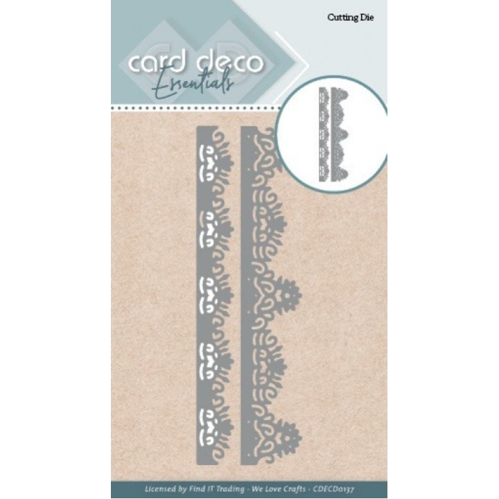 (CDECD0137)Card Deco Essentials Cutting Die - Flower Border