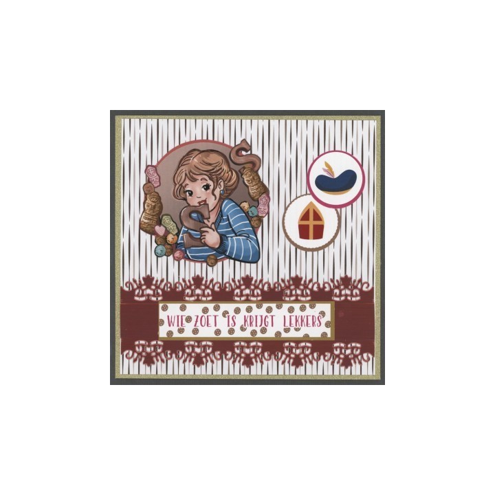 (CDECD0137)Card Deco Essentials Cutting Die - Flower Border