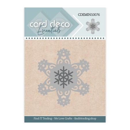 (CDEMIN10076)Card Deco Essentials - Mini Dies - Snow Crystal
