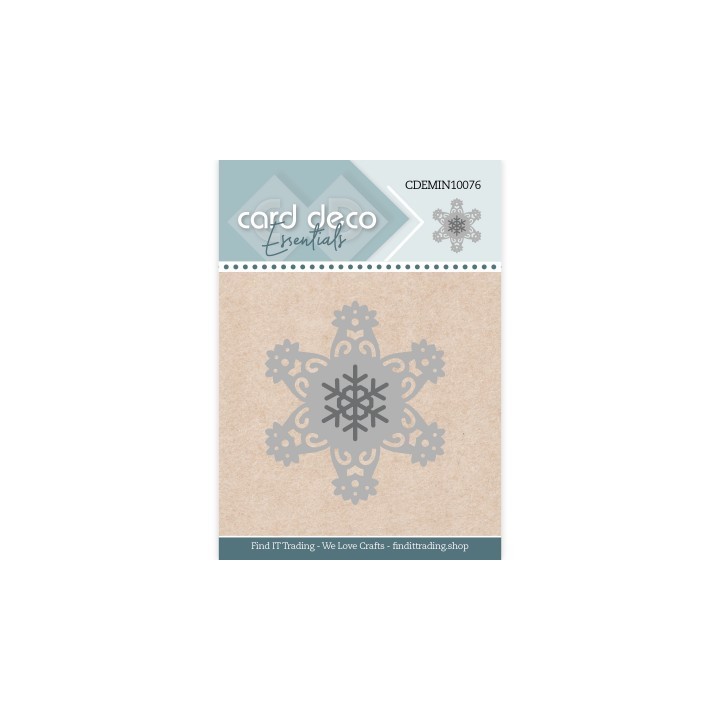 (CDEMIN10076)Card Deco Essentials - Mini Dies - Snow Crystal
