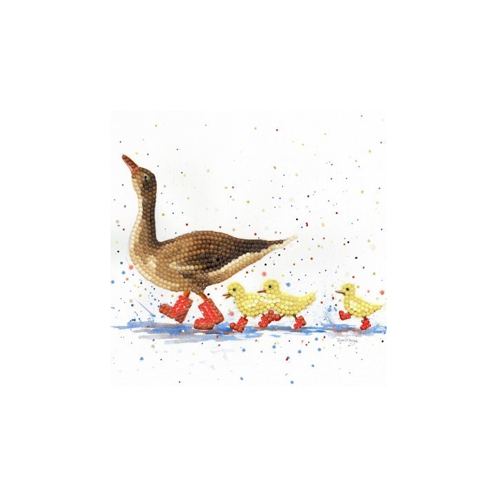 (BMSA03)Bree Merryn - Diamond Art Card Kit - Puddle Parade