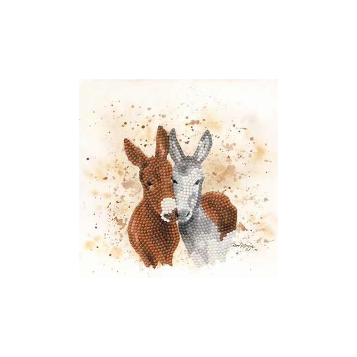 (BMSA12)Bree Merryn - Diamond Art Card Kit - Jack & Diane