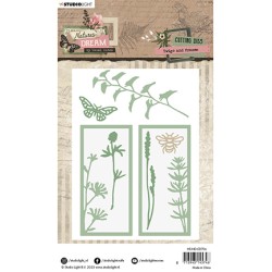 (HE-ND-CD706)Studio Light SL Cutting Die Twigs and frames Natures dream nr.706