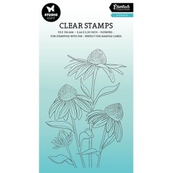 (SL-ES-STAMP543)Studio light Clear stamp Echinacea Essentials nr.543