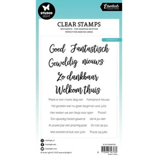 (SL-ES-STAMP558)Studio light Clear stamp Fantastisch Essentials nr.558