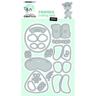 (CCL-FR-CD547)Studio Light SL Cutting Die Friendz Henri Friendz nr.547