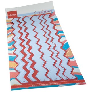 (LR0836)Creatables Zig Zag strips