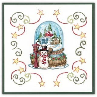 (STDO208)Stitch And Do 208 - Yvonne Creations - Santa's Journey