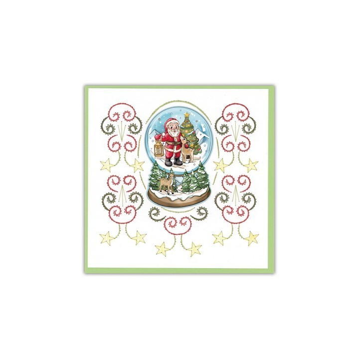 (STDO208)Stitch And Do 208 - Yvonne Creations - Santa's Journey