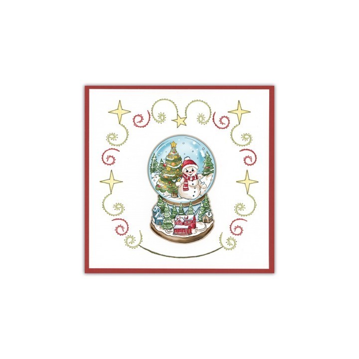 (STDO208)Stitch And Do 208 - Yvonne Creations - Santa's Journey