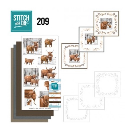 (STDO209)Stitch And Do 209 - Amy Design - Sturdy Winter