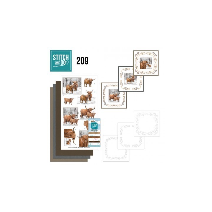(STDO209)Stitch And Do 209 - Amy Design - Sturdy Winter