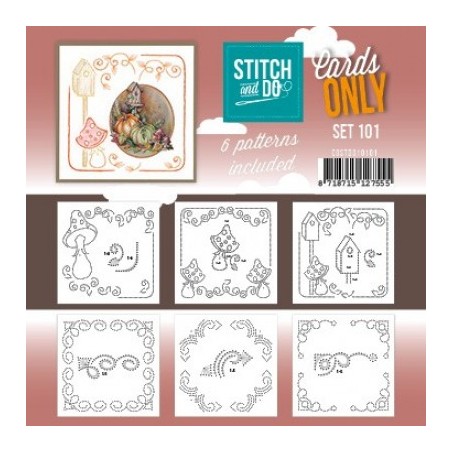 (COSTDO10101)Stitch And Do - Cards Only Stitch 4K - 101
