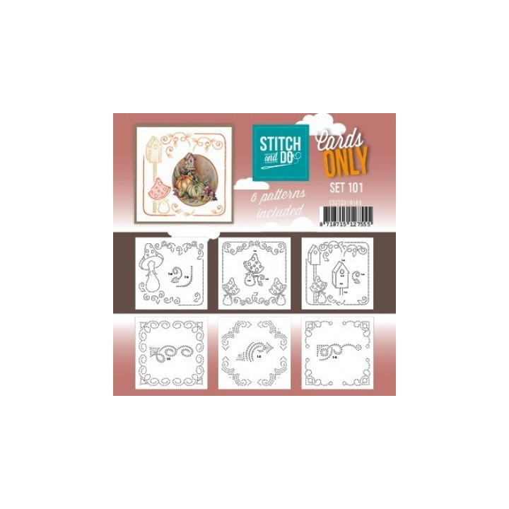 (COSTDO10101)Stitch And Do - Cards Only Stitch 4K - 101