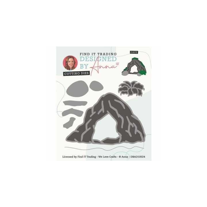 (DBAD10024)Designed By Anna - Mix And Match Cutting Dies - Cave
