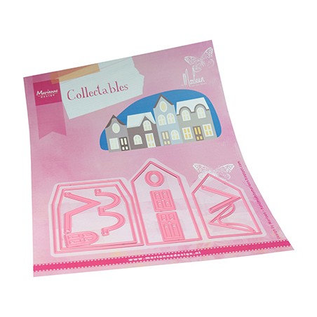 (COL1537)Collectables Houses by Marleen