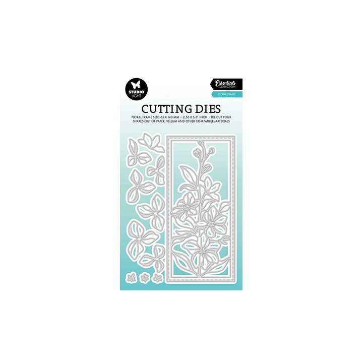 (SL-ES-CD738)Studio Light SL Cutting Die Floral frame Essentials nr.738