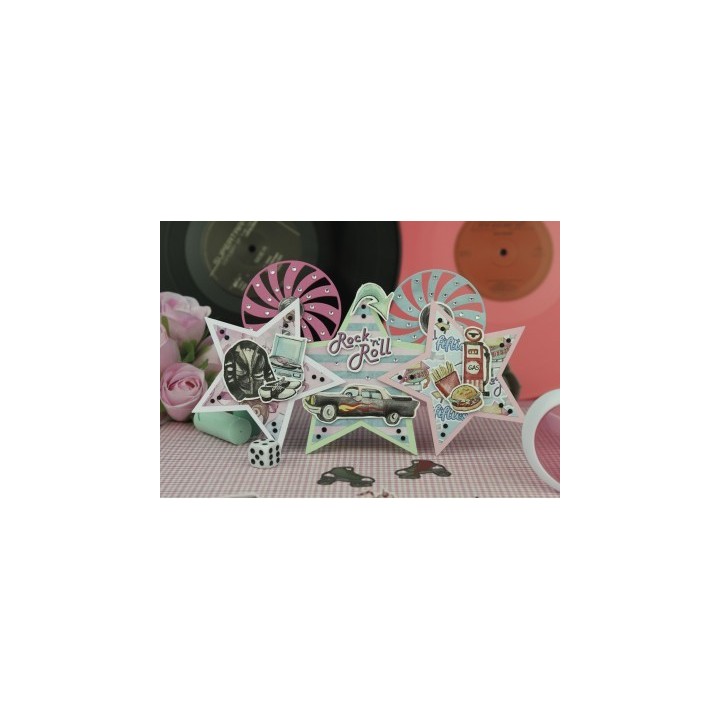(YCD10337)Dies - Yvonne Creations Back To The Fifties - Fifties Frame
