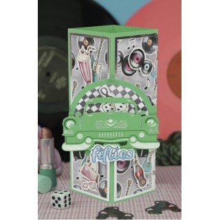 (YCD10338)Dies - Yvonne Creations Back To The Fifties - Fifties Cars