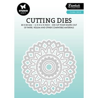 (SL-ES-CD717)Studio Light SL Cutting Die Floral circle Essentials nr.717