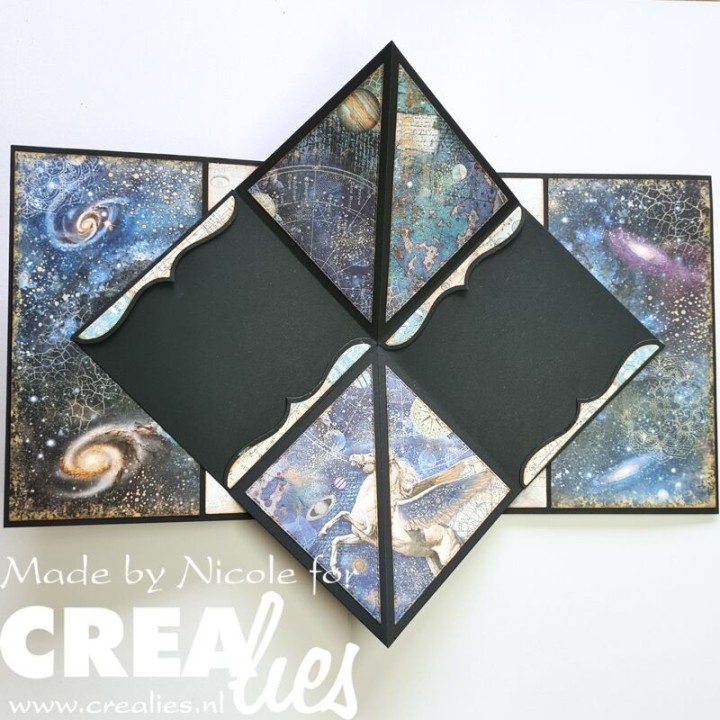 (CLNestMEGA08)Crealies Crea-Nest-Lies Mega Square smooth CLNestMega08 For A4 machine: max. 20 x 20 cm