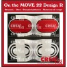 (CLMOVE22)Crealies On the MOVE Design R circles CLMOVE22 10x13,5cm