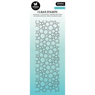 (SL-ES-STAMP552)Studio light Clear stamp Circle background Essentials nr.552
