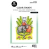 (BL-ES-STAMP565)Studio light BL Clear stamp A cats-together By Laurens nr.565