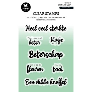 (BL-ES-STAMP568)Studio light BL Clear stamp Dikke knuffel By Laurens nr.568