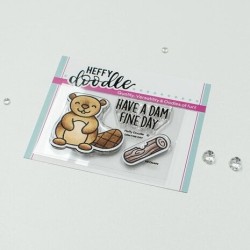 (HFD0499)Heffy Doodle Dam Fine Day Clear Stamps