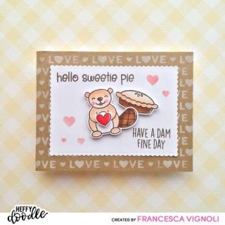 (HFD0499)Heffy Doodle Dam Fine Day Clear Stamps