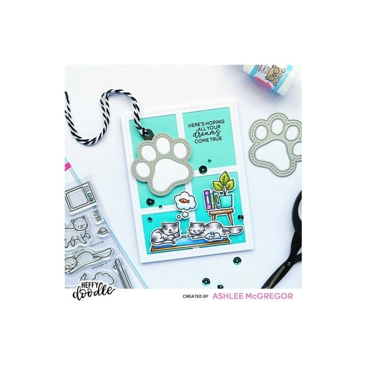 (HFD0546)Heffy Doodle Metric Storyboard Backdrop Dies