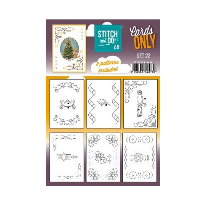 (COSTDOA610022)Stitch and Do - Cards Only - Set 22