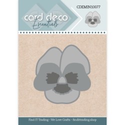 (CDEMIN10077)Card Deco Essentials - Mini Dies - 77 - Pansy
