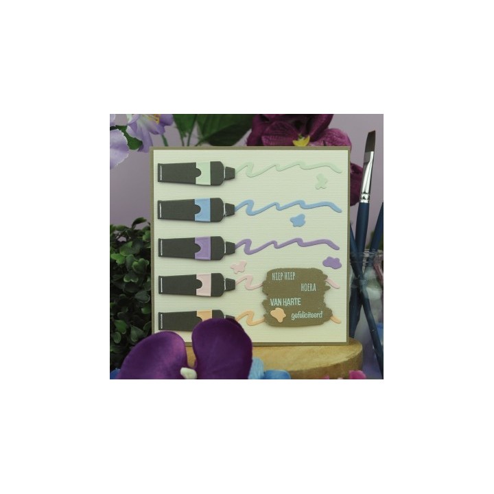 (CDEMIN10078)Card Deco Essentials - Mini Dies - 78 - Paint Stripe