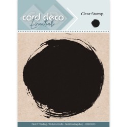 (CDECS153)Card Deco Essentials Clear Stamps - Paint Blob