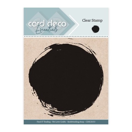 (CDECS153)Card Deco Essentials Clear Stamps - Paint Blob
