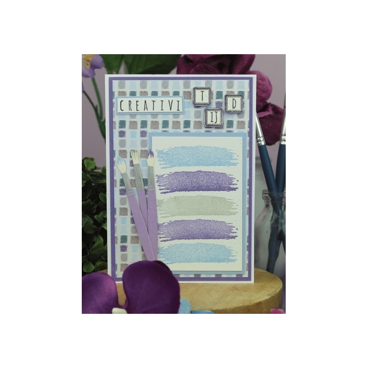 (PM10263)Dies - Precious Marieke - Painted Pansies - Painting Set