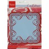 (LR0310)Creatables stencil elegant square