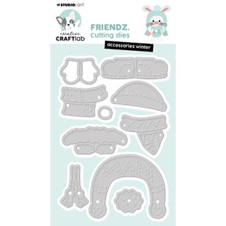 (CCL-FR-CD759)Studio Light SL Cutting Die Accessoiries winter Friendz nr.759