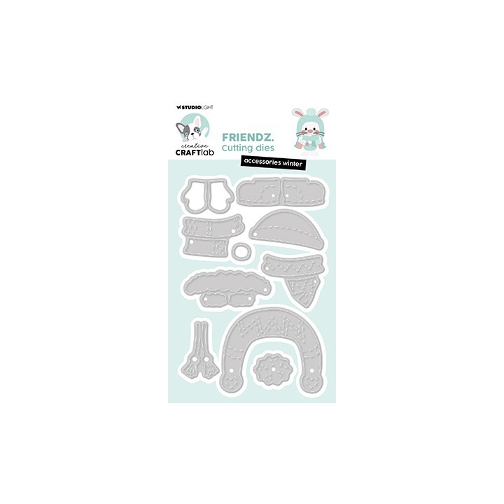 (CCL-FR-CD759)Studio Light SL Cutting Die Accessoiries winter Friendz nr.759