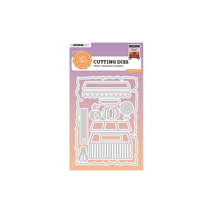 (SL-SS-CD723)Studio Light SL Cutting Die Pumpkin patch Sweet Stories nr.723