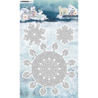 (SL-AW-CD762)Studio Light Cutting Die Snow mandalas Artic Winter nr.762